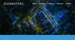 Desktop Screenshot of cleanspark.com